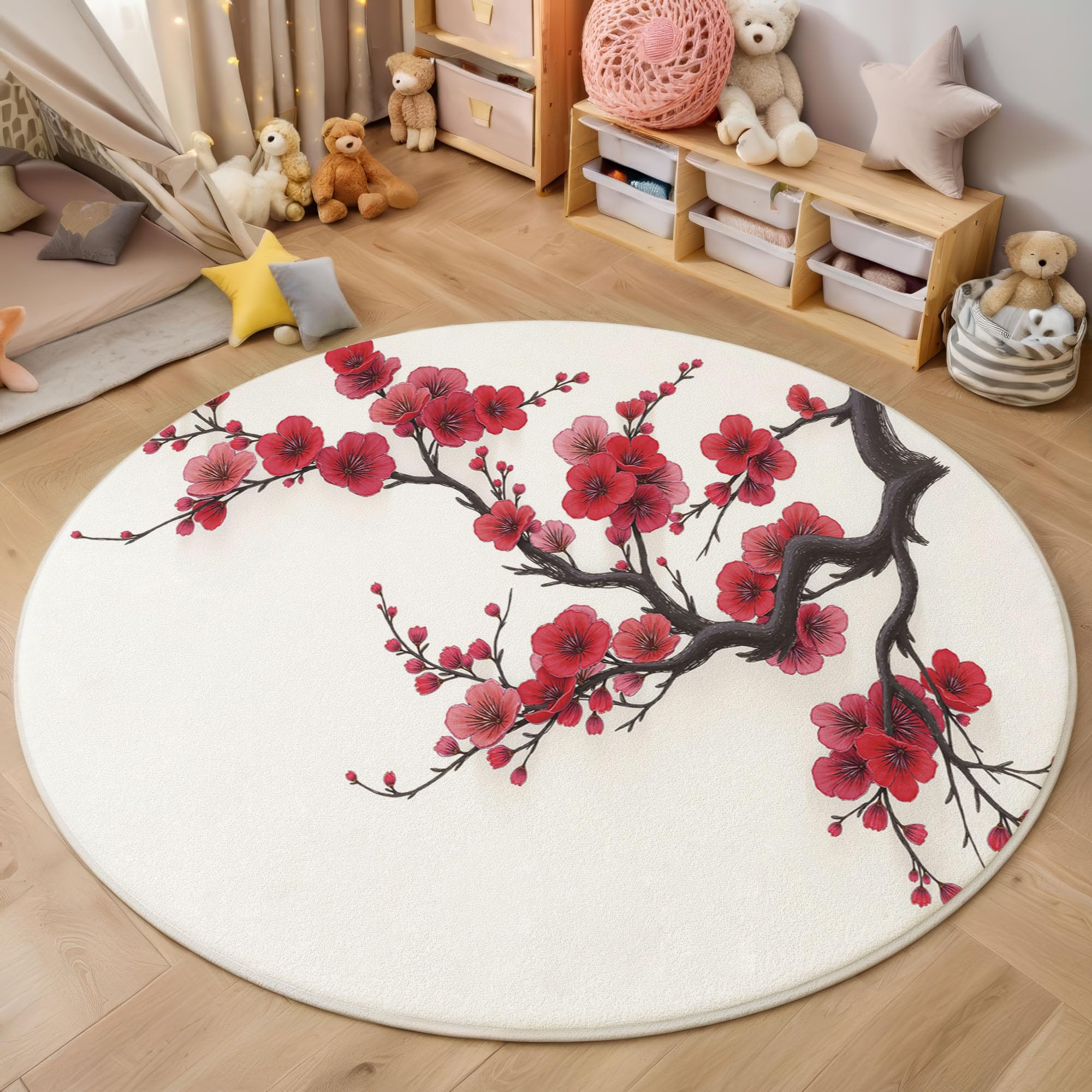 Tapis de sol style peinture à l'encre pour cuisine et balcon