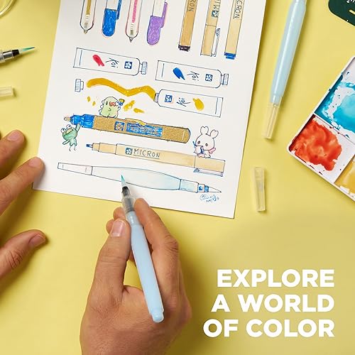 Miniatura 3 de Sakura Koi Watercolor Field 36 Juego de dibujos