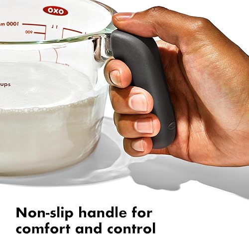 Miniatura 5 de OXO Good Grips - Taza medidora de vidrio (2 tazas)