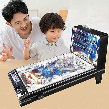 Amazon Co Jp スペースピンボールゲーム機 レトロアーケードスーパーピンボール誕生日パーティーギフト ミニアーケードゲーム機 電子ミニピン ボールゲーム スーパーピンボールゲーム親子パズルピンボールマシン ピンボールおもちゃ 子供パズルピンボールマシン