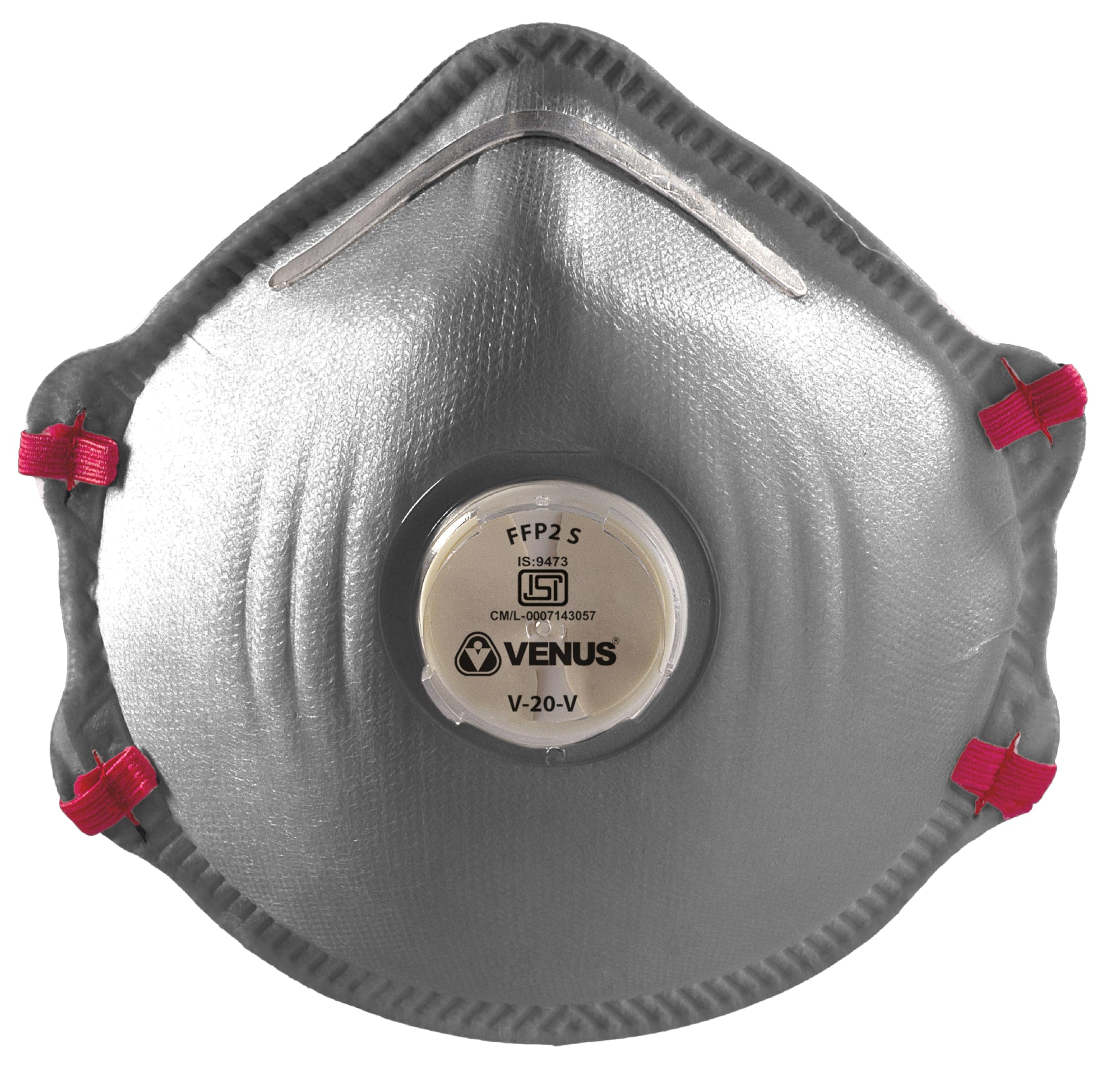 VENUS V-20 V FFP2 S Respirator with Stay Cool exhalation valve for