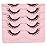 Gmagictobo Cat Eye Lashes Natural Look False Eyelashes Wispy Clear Band Eyelashes Look Like Extension Fox Eye Soft Strip Lashes 7 Pairs
