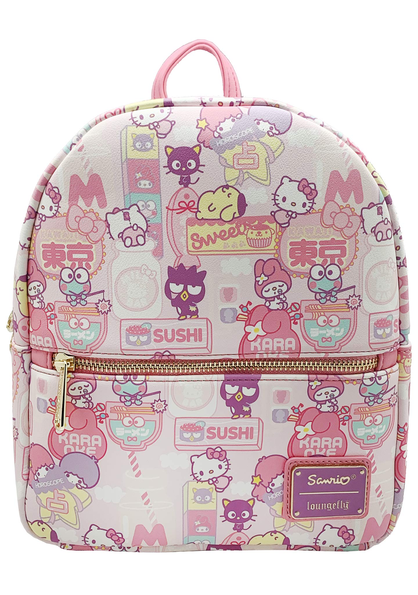 Loungefly X Sanrio Hello Kitty Kawaii Convertible Mini Backpack