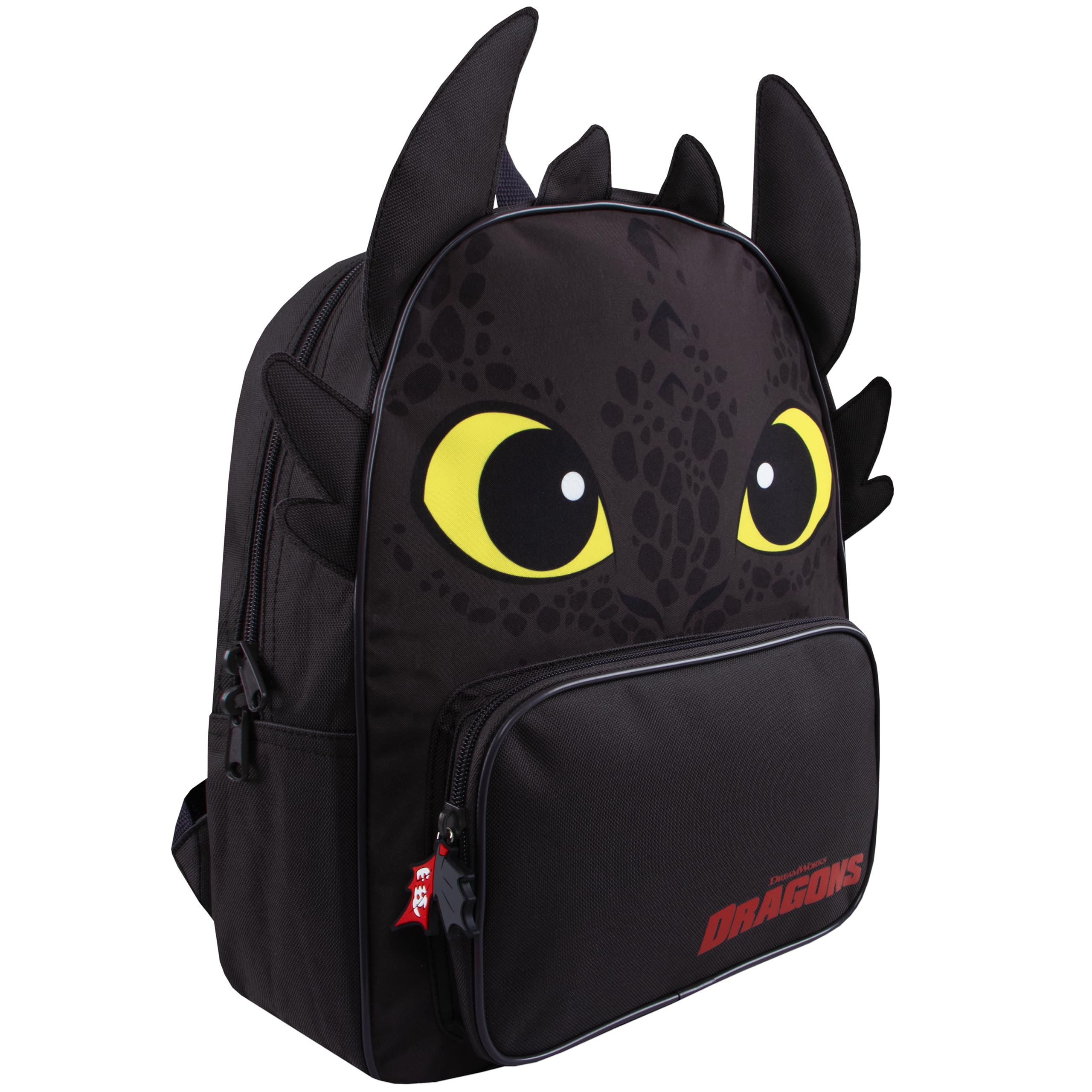 How To Train Your Dragon Sac à Dos Enfant, Sac A Dos Garçon Toothless, Cartable Garcon Primaire Dragon, Taille Unique Noir
