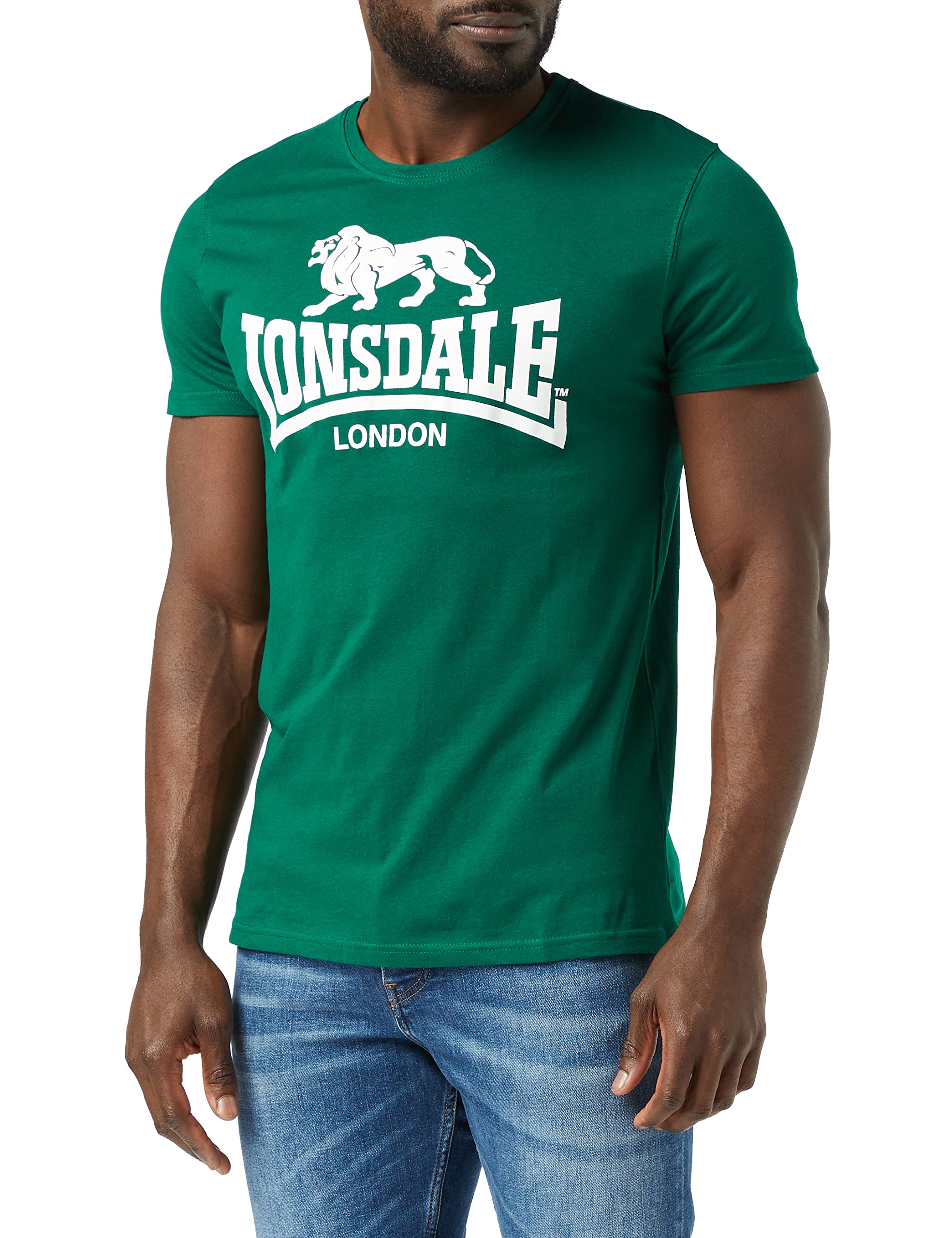 Lonsdale Logo Camiseta Herren T-Shirt Promo