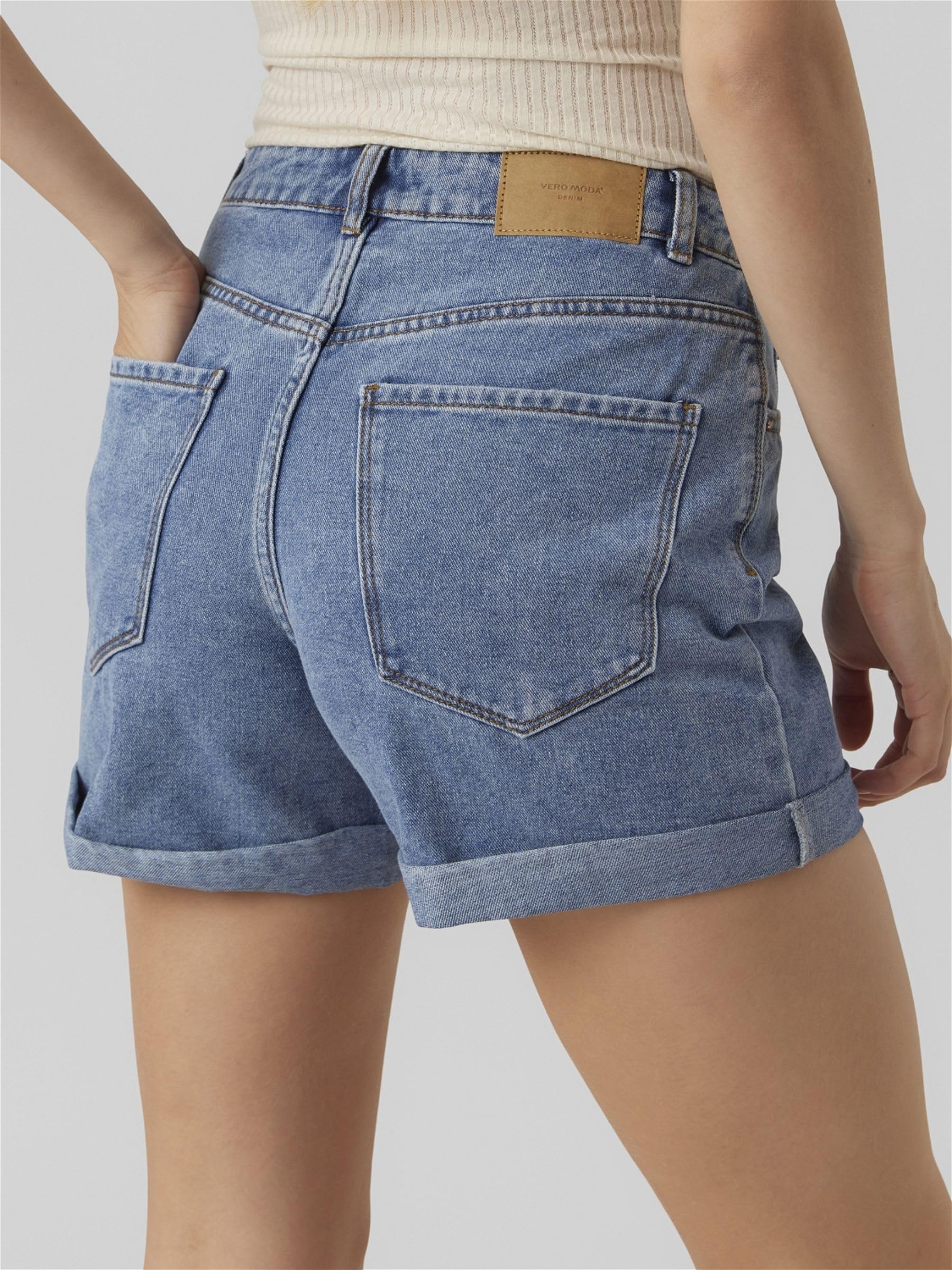 VERO MODA Damen VMZURI HR Loose Shorts Mix NOOS 10279493