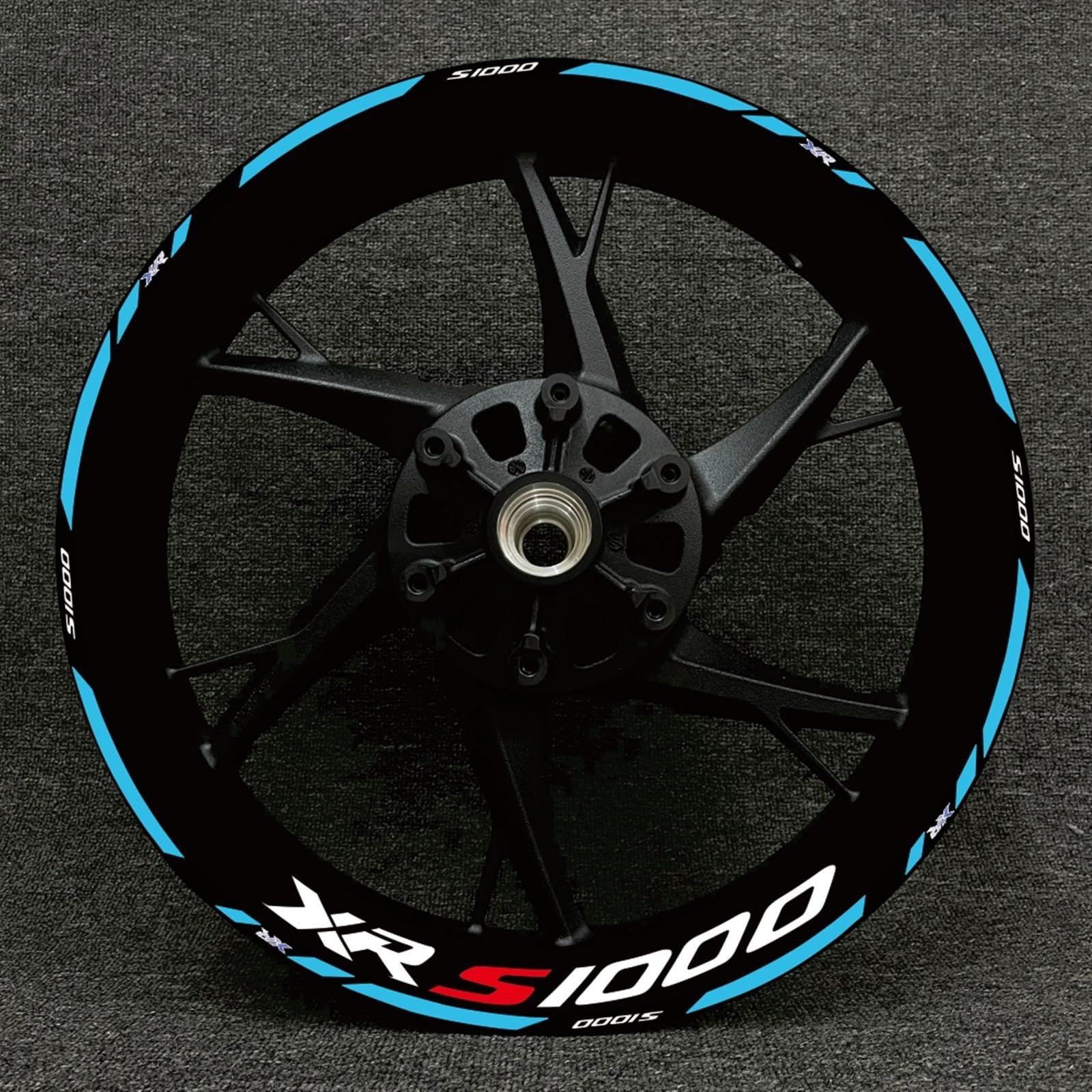 Motorcycle Wheel Hub Sticker Reflective Decals for Suzuki DL650 DL1000 V Strom 650 XT V-Strom(Color23)