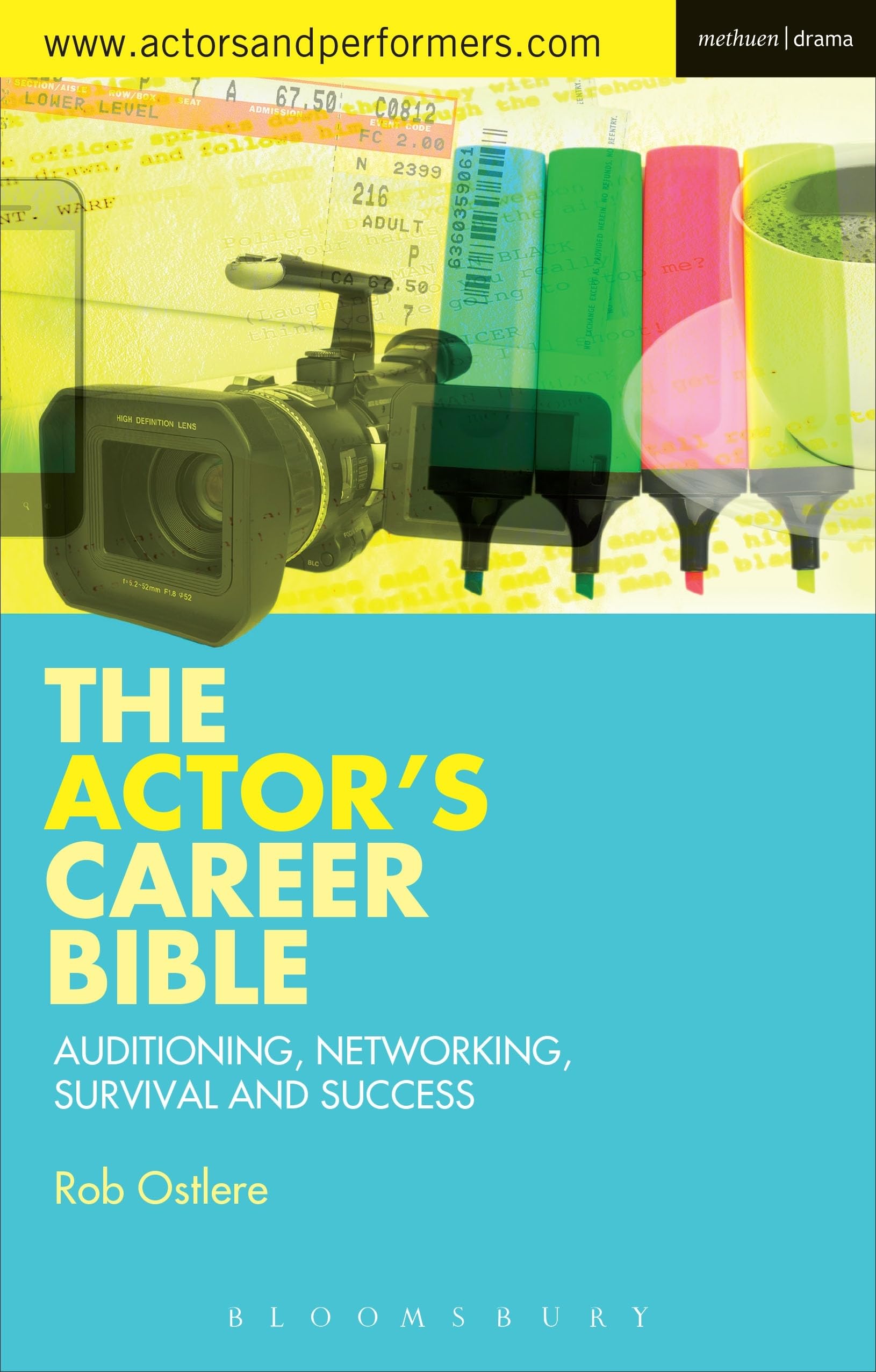 The Actors Career Bible by Rob Ostlere PAPERBACK 9781472585318