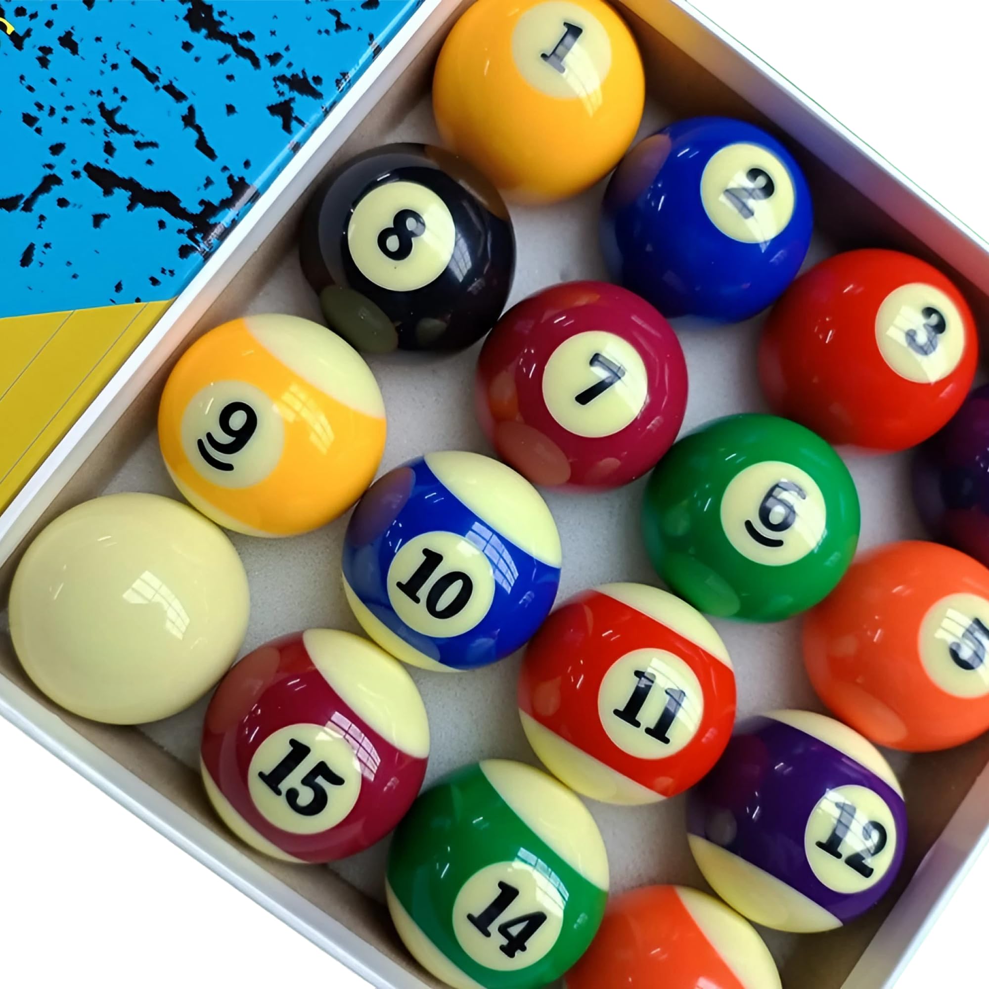 JBB Pool Table Ball Set || Pool Ball Set || Billiard Ball Set || Pool Balls || 52.5mm (B0CPPQV818) Amazon Price History, Amazon Price Tracker