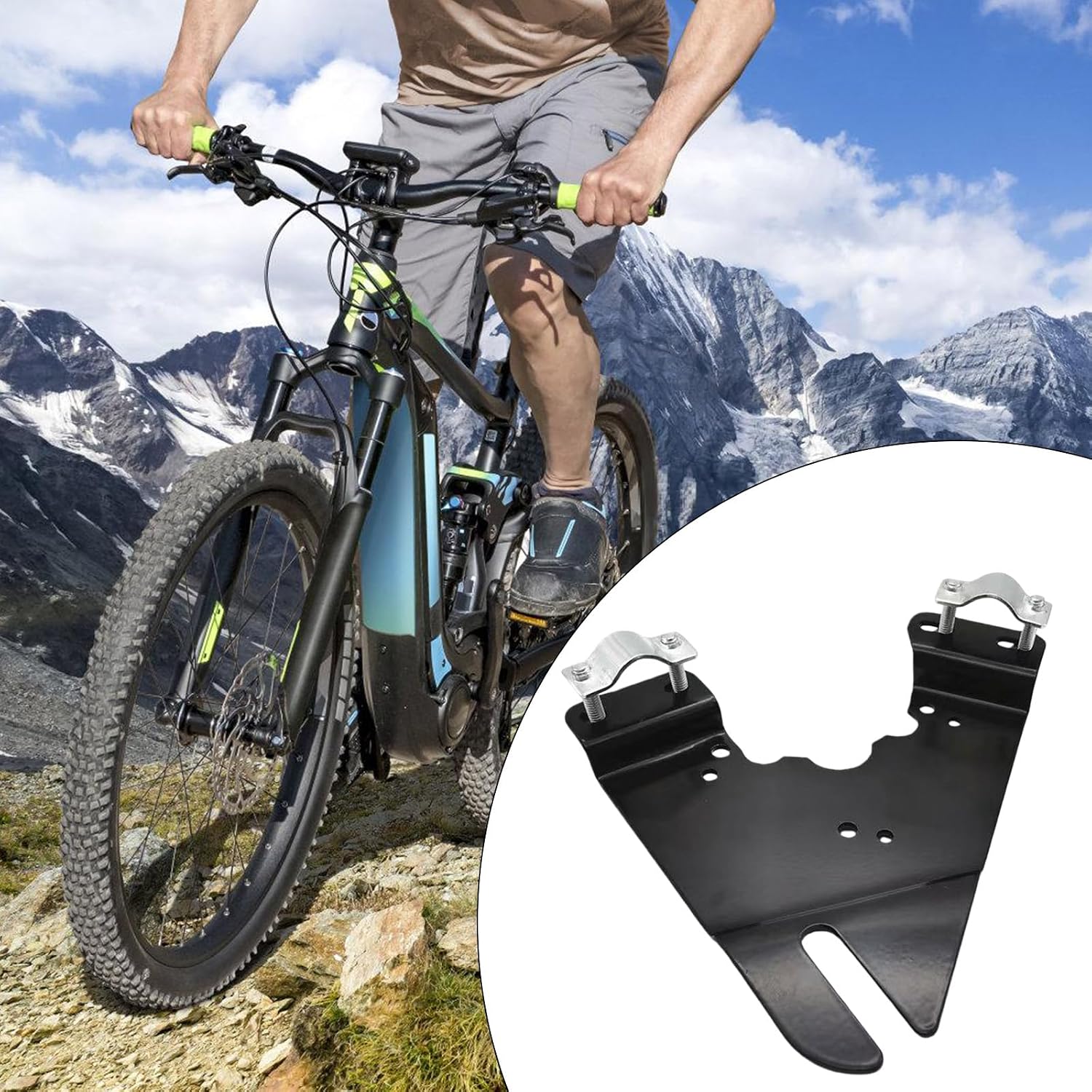 Heavy Duty Iron E-Bike Motor Mount Quick Installation & for MY1016Z MY1020Z MY1018 Stable E Bike Conversion Accessory