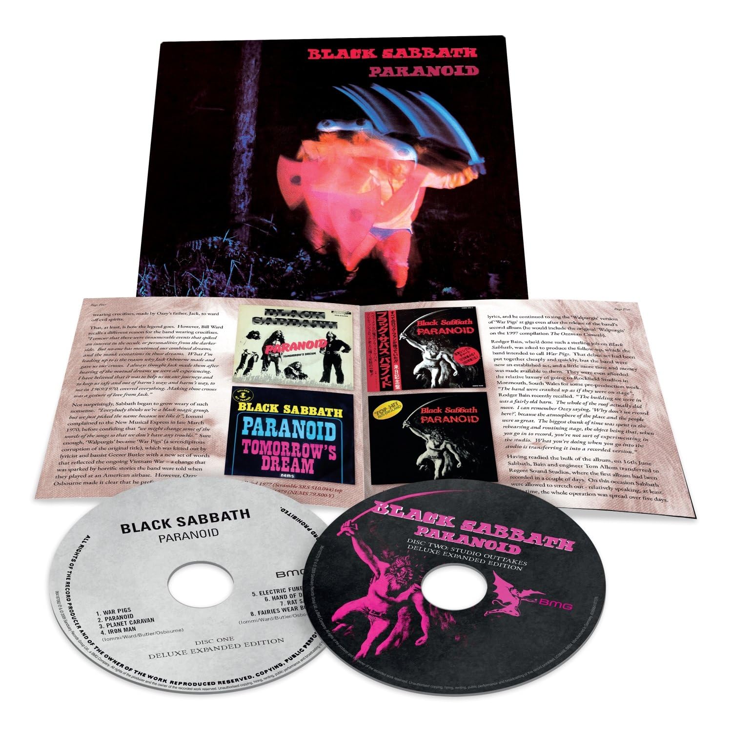 ブラック・サバス Paranoid Super Deluxe 4CD BOX Black Sabbath - Paranoid - Amazon.com Music