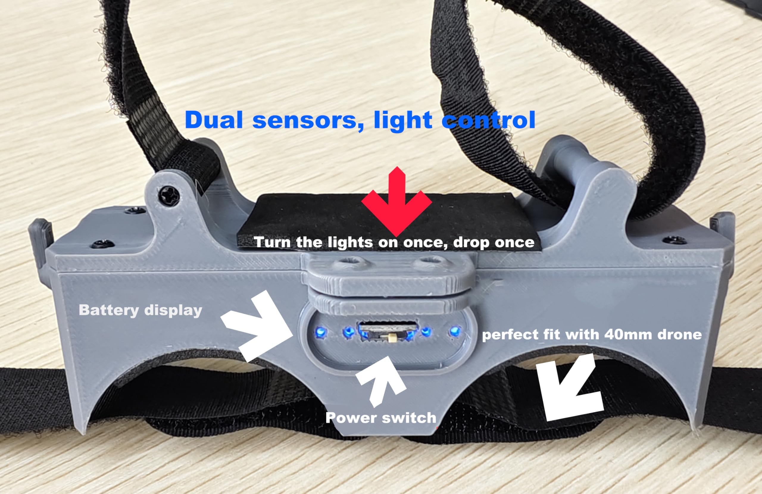 Dispositivo de liberación de caída de dron para DJI Drone Mavic 3 2 Air2 2s Air3 Mini 4 Pro, sin distancia de vuelo, entrega de rescate limitada para accesorios de dron Dji