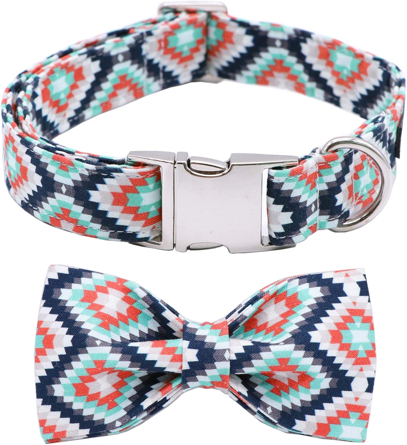 ARING PET Bowtie Dog Collar, Dog Collar with Bow, Adjustable Dog Collars for Small Medium Large Dogs.