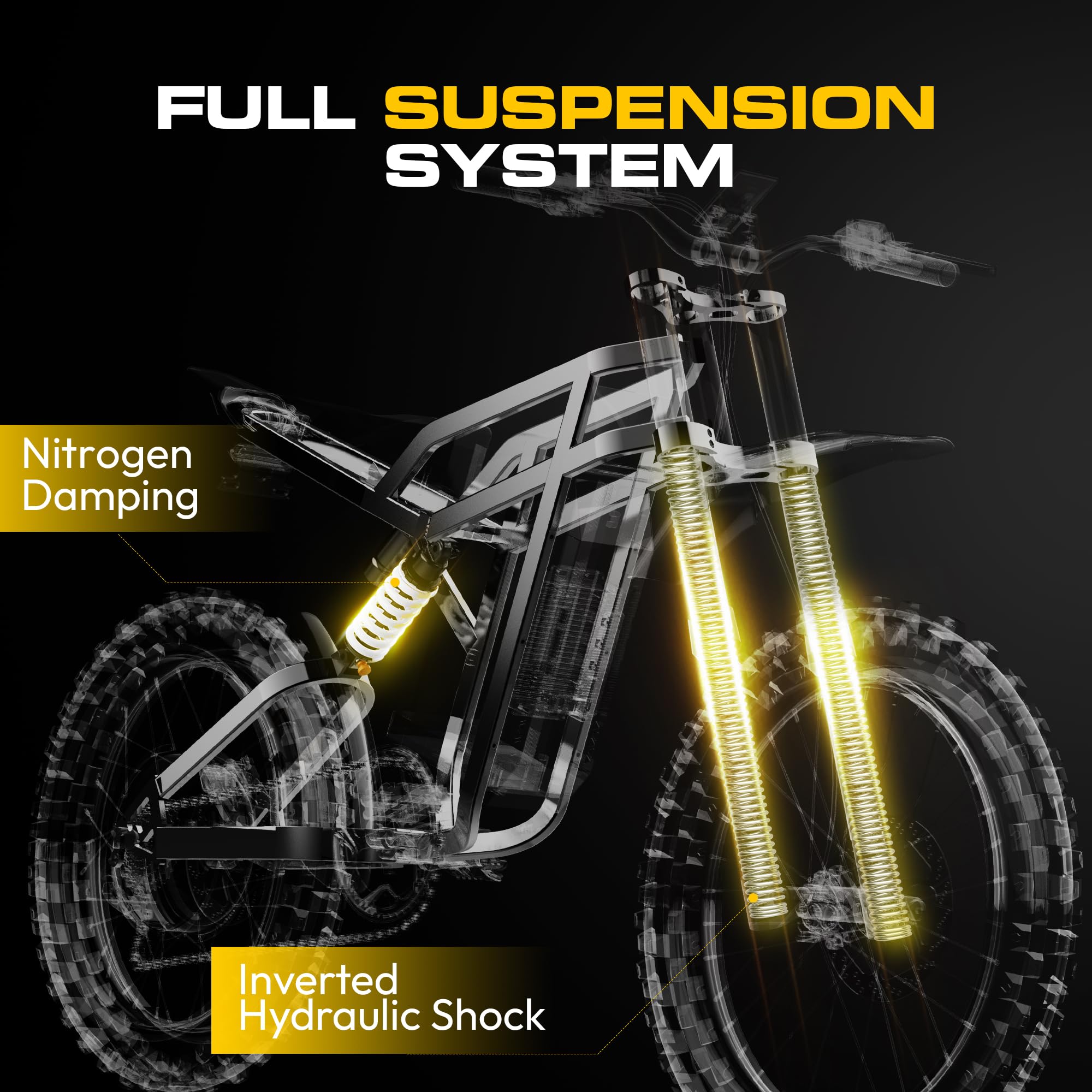 Amazon.com: COSWHEEL R6000 Electric Dirt Bike, 7000W Peak Motor