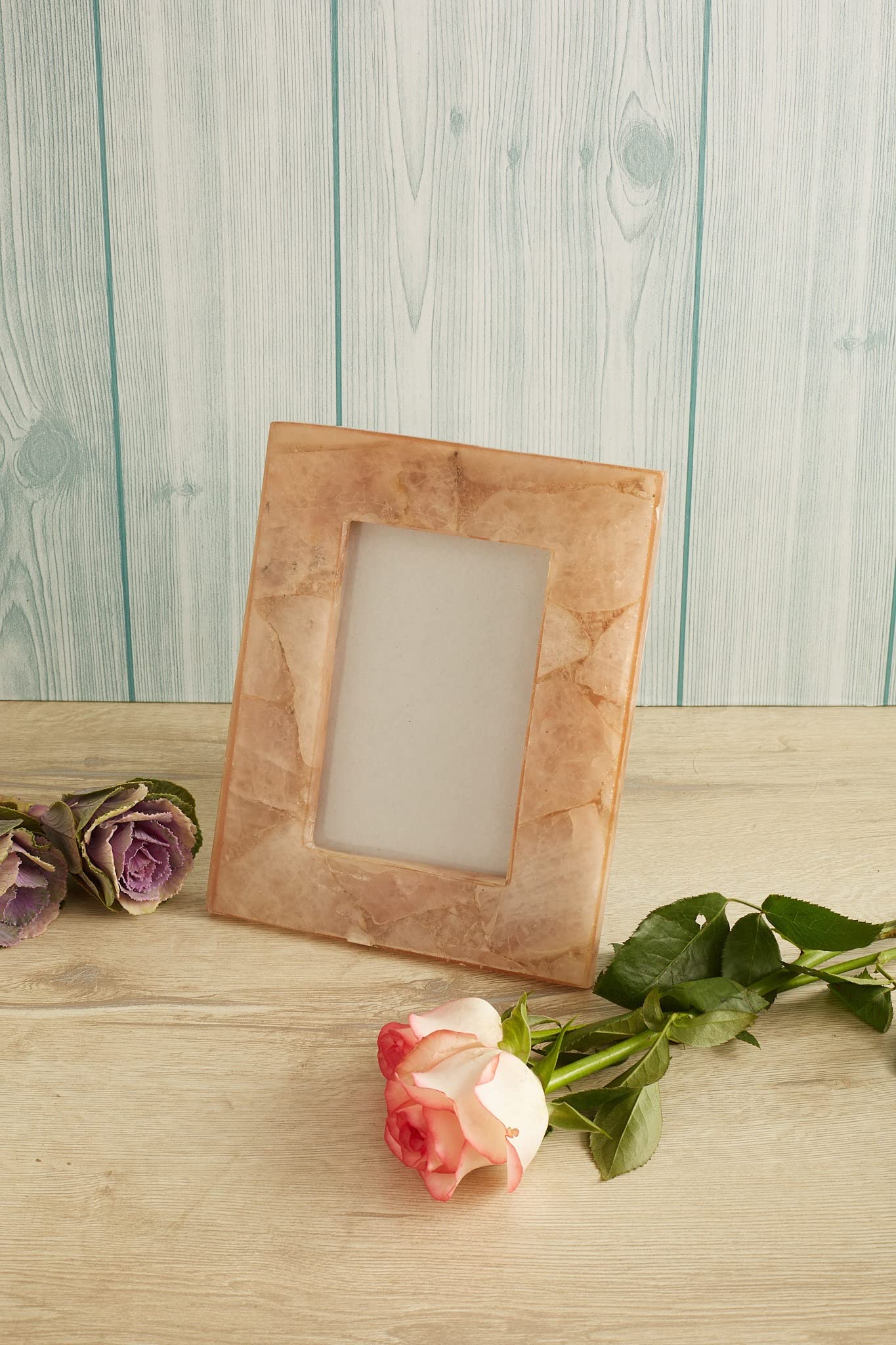 Indian Essence by AD Photo Frame For Home and Office Decor (Rose Quartz)