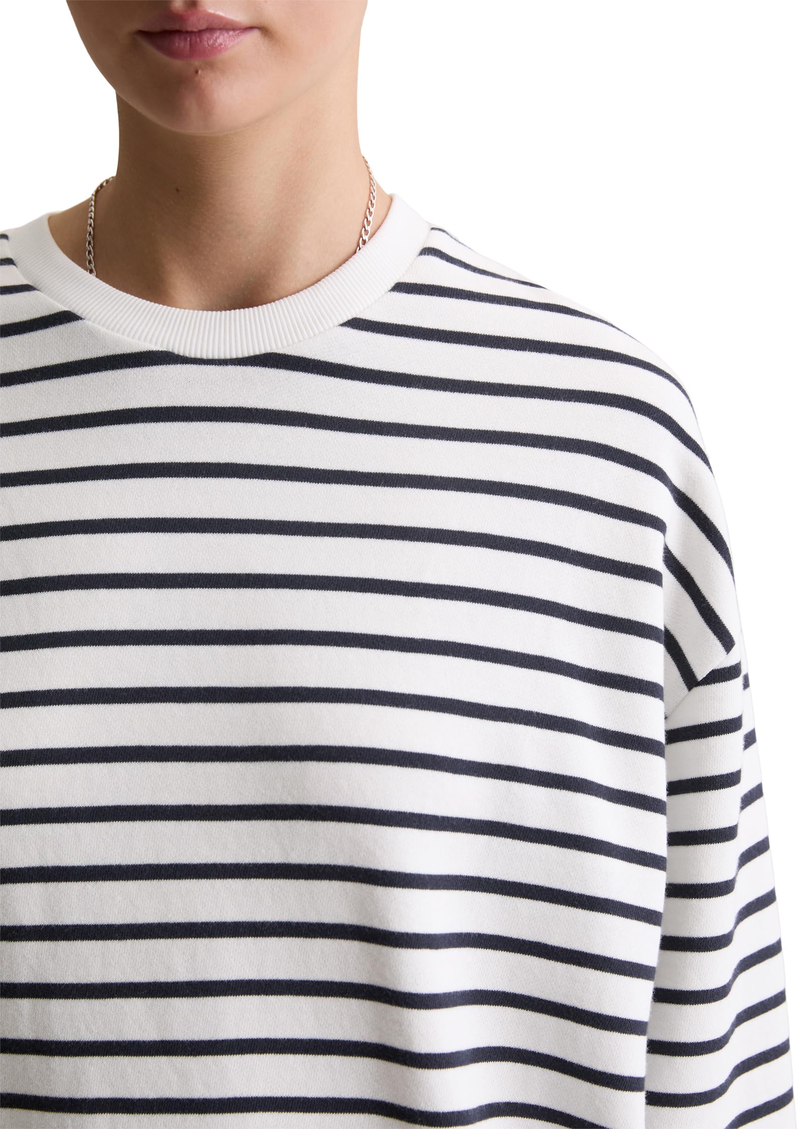 Marc OߴPolo Denim Camiseta Mujer a Rayas Oversize Fit