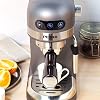 Petra PT5240 Espresso Coffee Machine - Milk Frothing Wand, 1.4L, Single & Double Shot, Stylish & Compact, 15-Bar Pressure, Barista Style Coffee, Latte, Cappuccino, Ground Coffee Compatible, 1465W