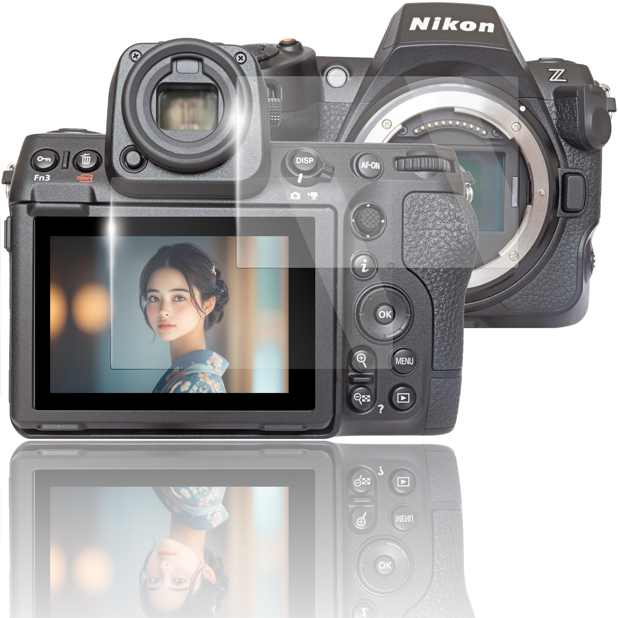 Amazon | sanwatrade ガラスフィルム NIKON用 Z5II / Zf / Z5