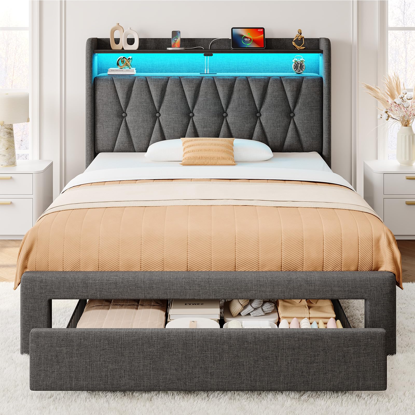 Rolanstar Twin Bed Frame