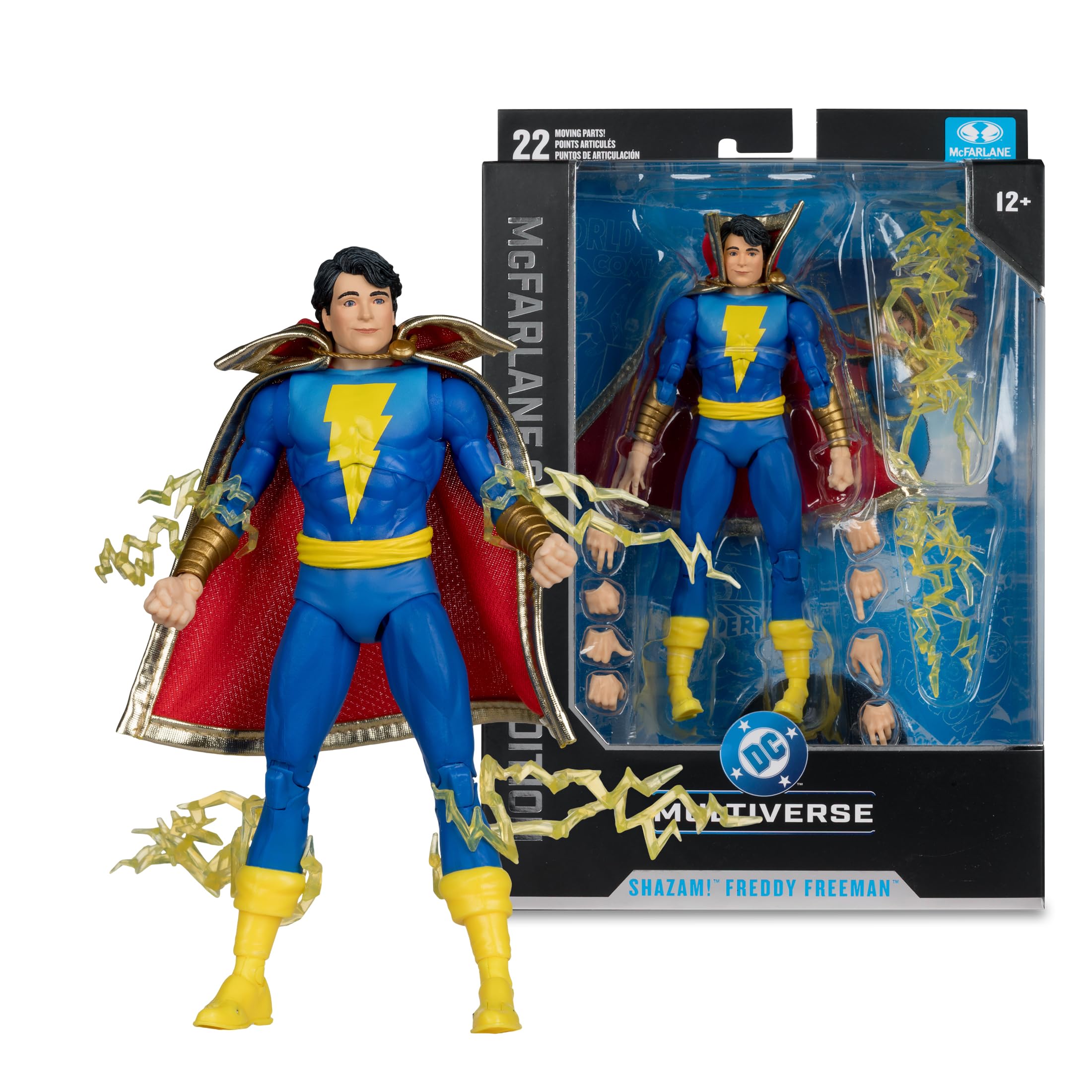 Amazon.com: McFarlane Toys- DC Multiverse Shazam! Freddy Freeman