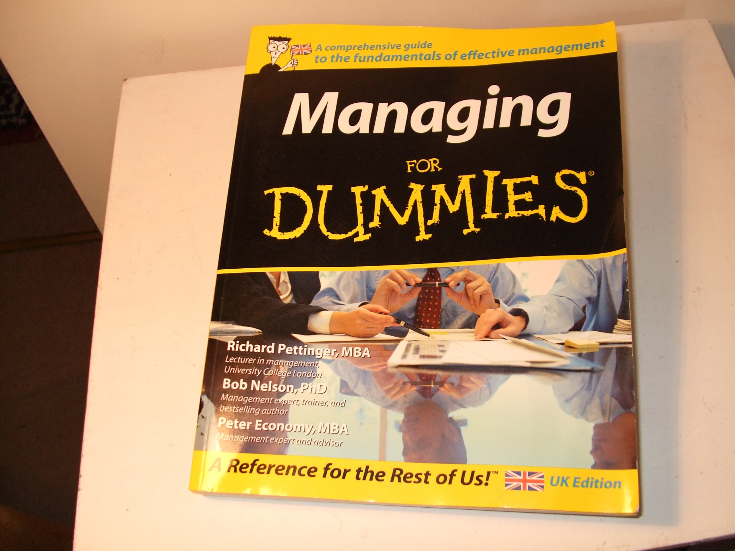 Managing For Dummies