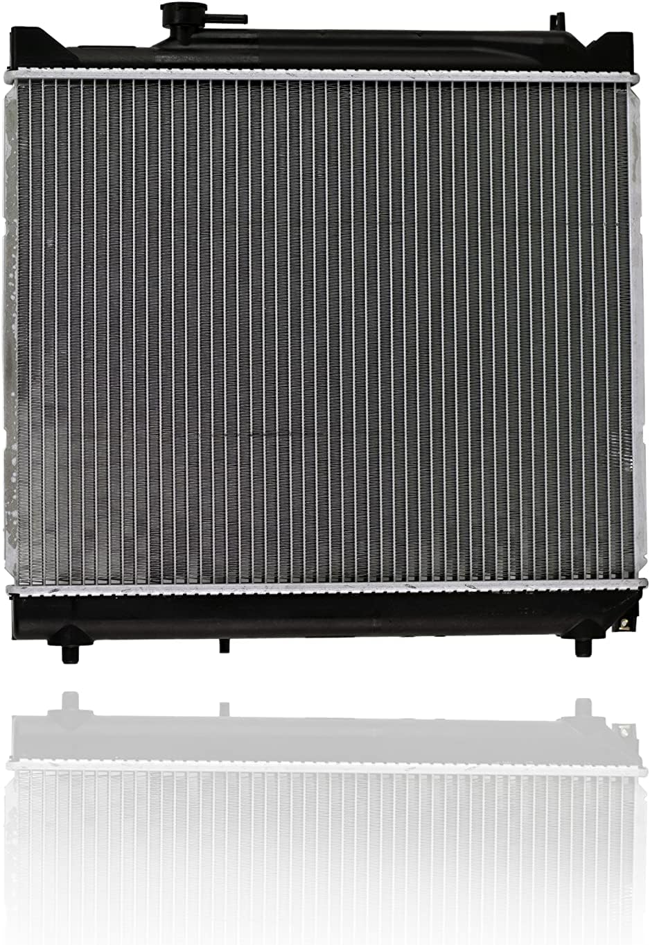 Radiator - Pacific Best Inc. Compatible/Replacement for 2151 98-04 Nissan Frontier, 00-04 Xterra Manual L4 2.4L 2/4WD - Plastic Tank Aluminum, 1-Row
