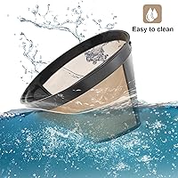 Vista 5 de Filtro de café dorado reutilizable #4 cono filtro de café de repuesto para cafeteras y cafeteras Cuisinart/Ninja (1)