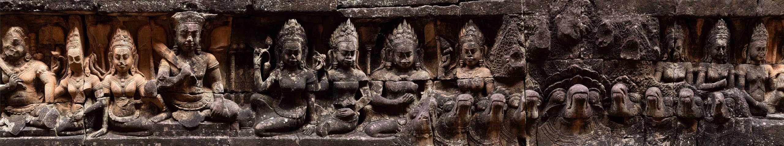 Reptile Habitat Background; Court of The Leper King for 20L Medium-Plus 30Lx12Wx12H Terrarium, 3-Sided Wraparound