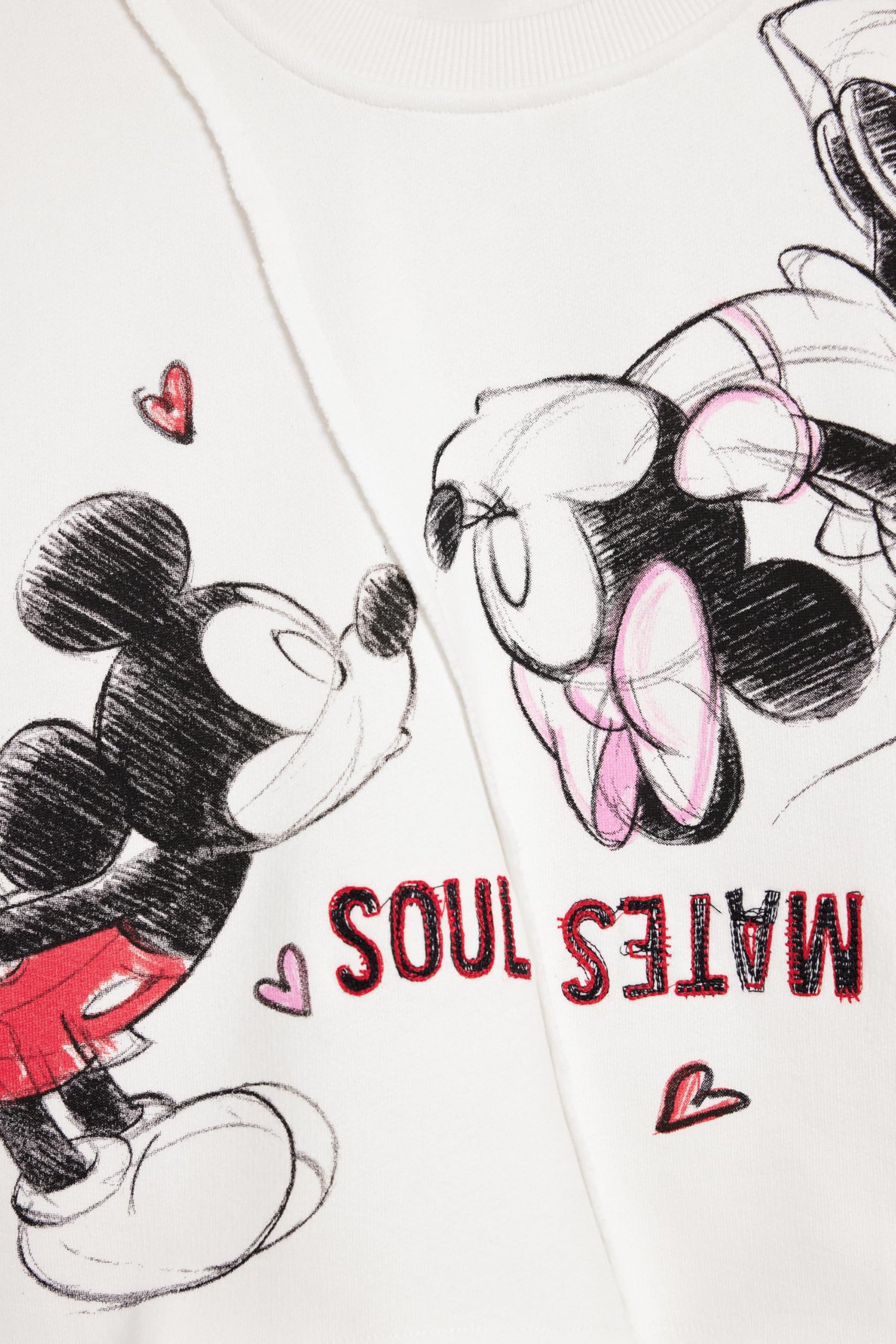 Desigual Sweat_kissss_Mickey Sweatshirt Bambine e Ragazze