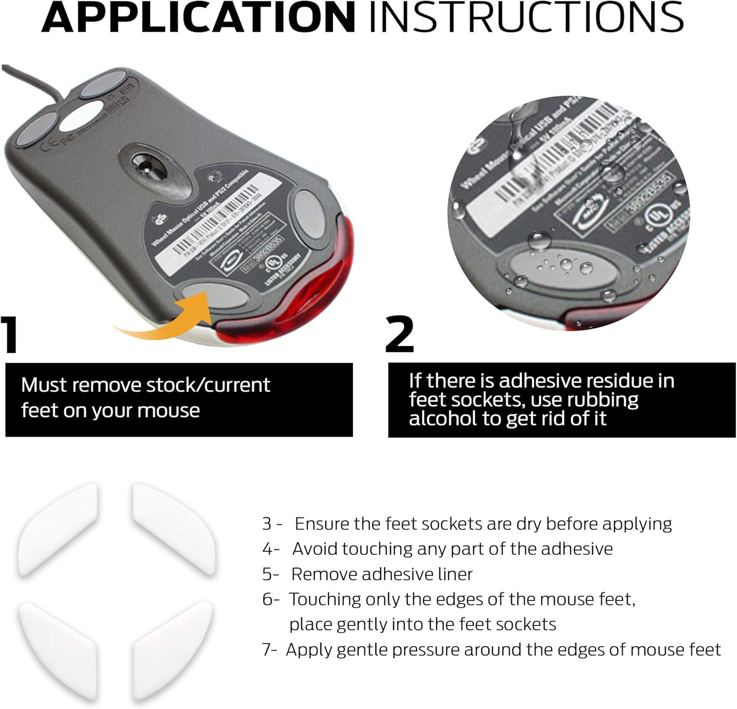 Nеw Dеаl 2Sets Hyperslides Rounded Curved Edges Mouse Feet, Skates, Pads for Finalmouse Ninja Air58, Ultralight Pro, Sunset, Phantom Gaming Mouse Feet Replacement (0.8mm, Smooth, White) Pro Performance Upgrade Onе-Dау Sаlе: Uр tо 50% оƒƒ 2Sets Hyperslides Rounded Curved Edges Mouse Feet, Skates, Pads for Finalmouse Ninja Air58, Ultralight Pro, Sunset, Phantom Gaming Mouse Feet Replacement (0.8mm, Smooth, White) Pro Performance Upgrade