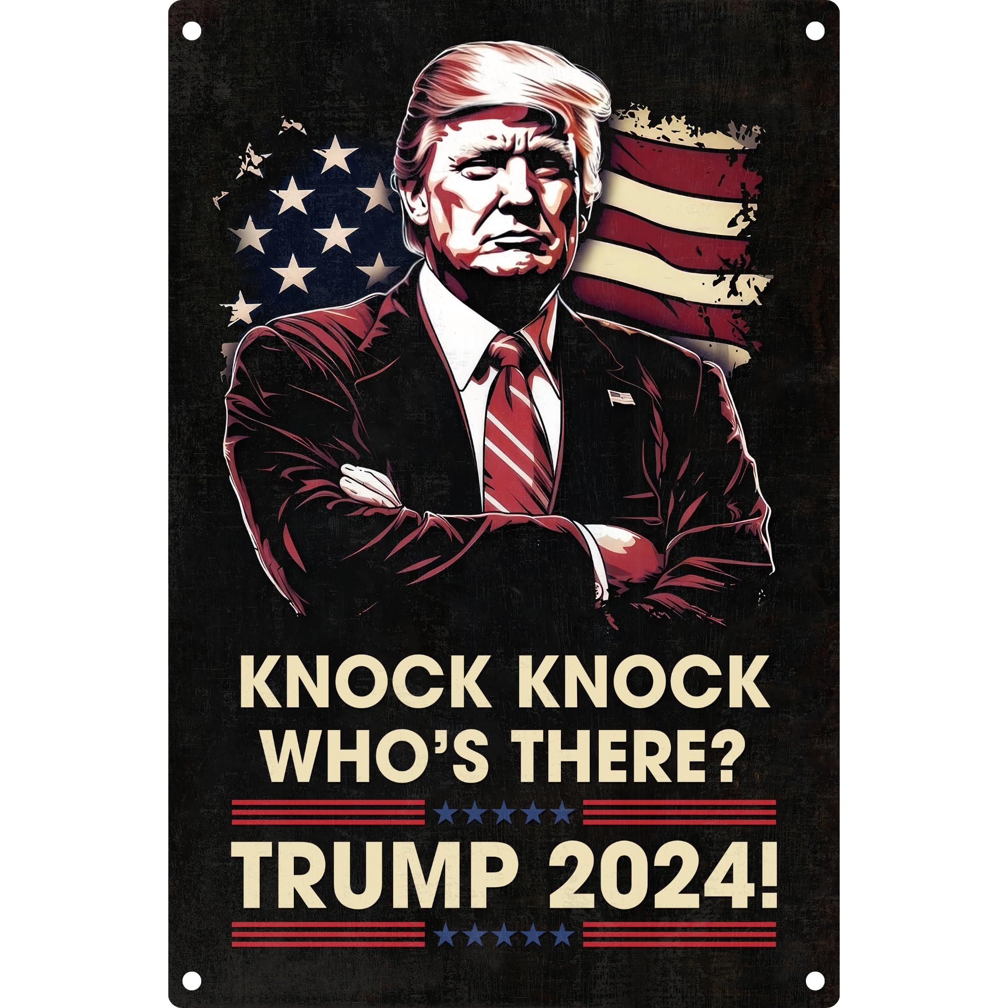 Trump 2024 Mal Komik İşaret - Büyük Donald Trump Kampanya İşareti