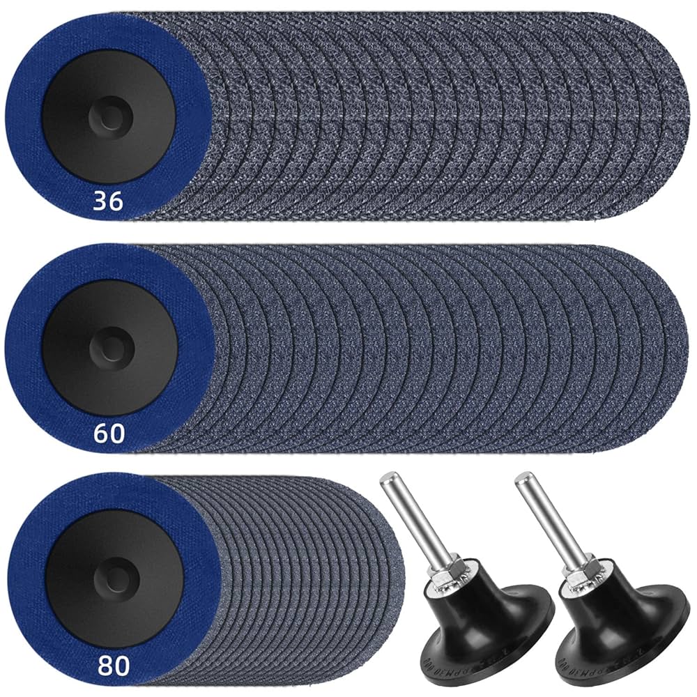 NEW HORIZON【CD＋2DVD】 NYXCL 60Pcs Sanding Discs Set, 2 inch Quick Change Sanding