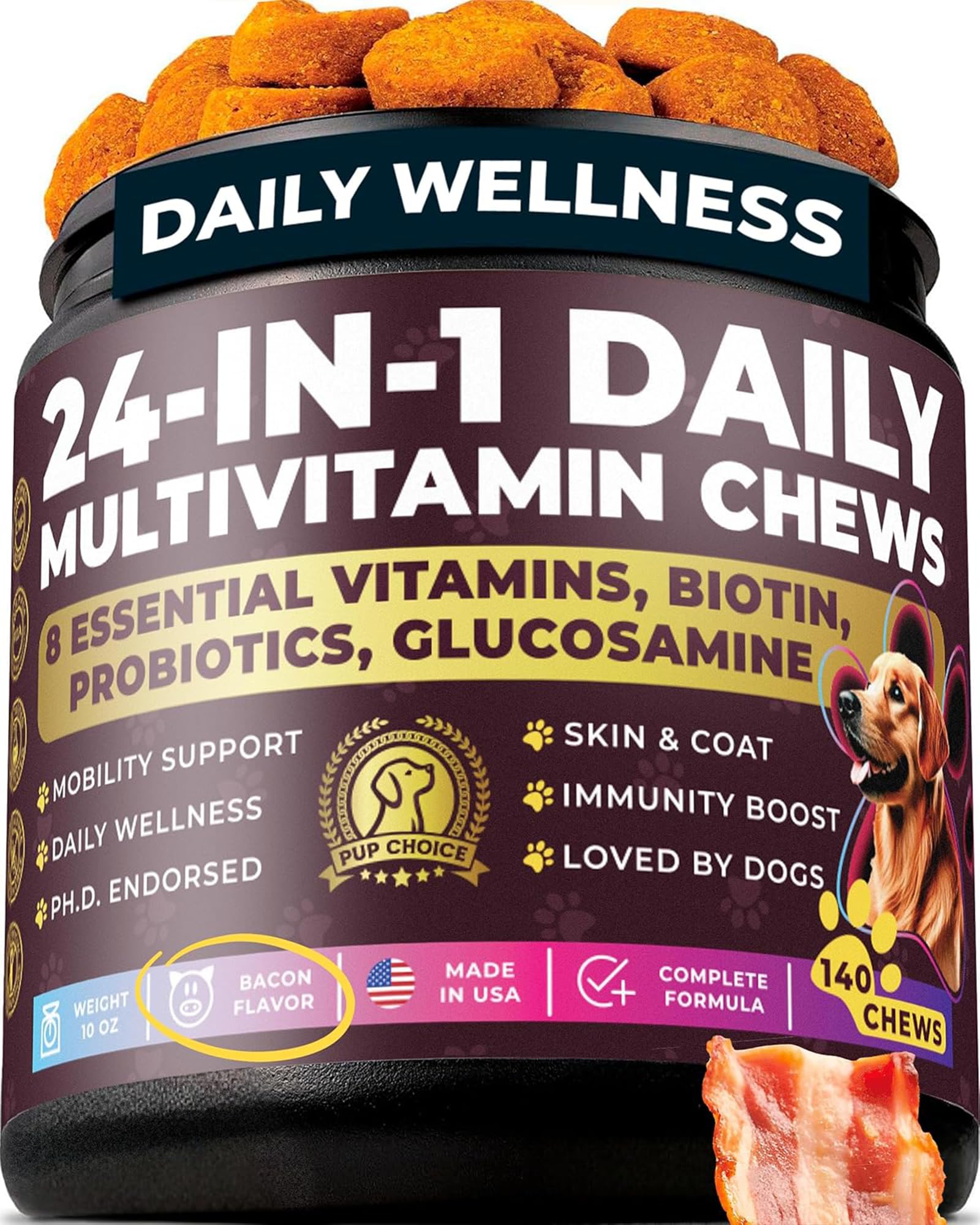 Pup Choice 24-in-1 Dog Vitamin