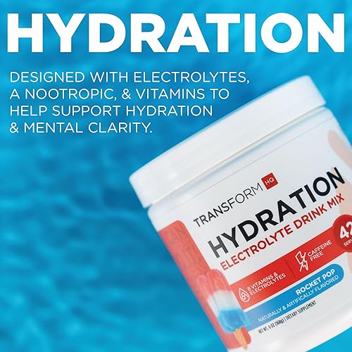 Miniatura 5 de TransformHQ Hidratación 42 Porciones (Pina Colada) - Electrolitos, Claridad Mental, Vitaminas
