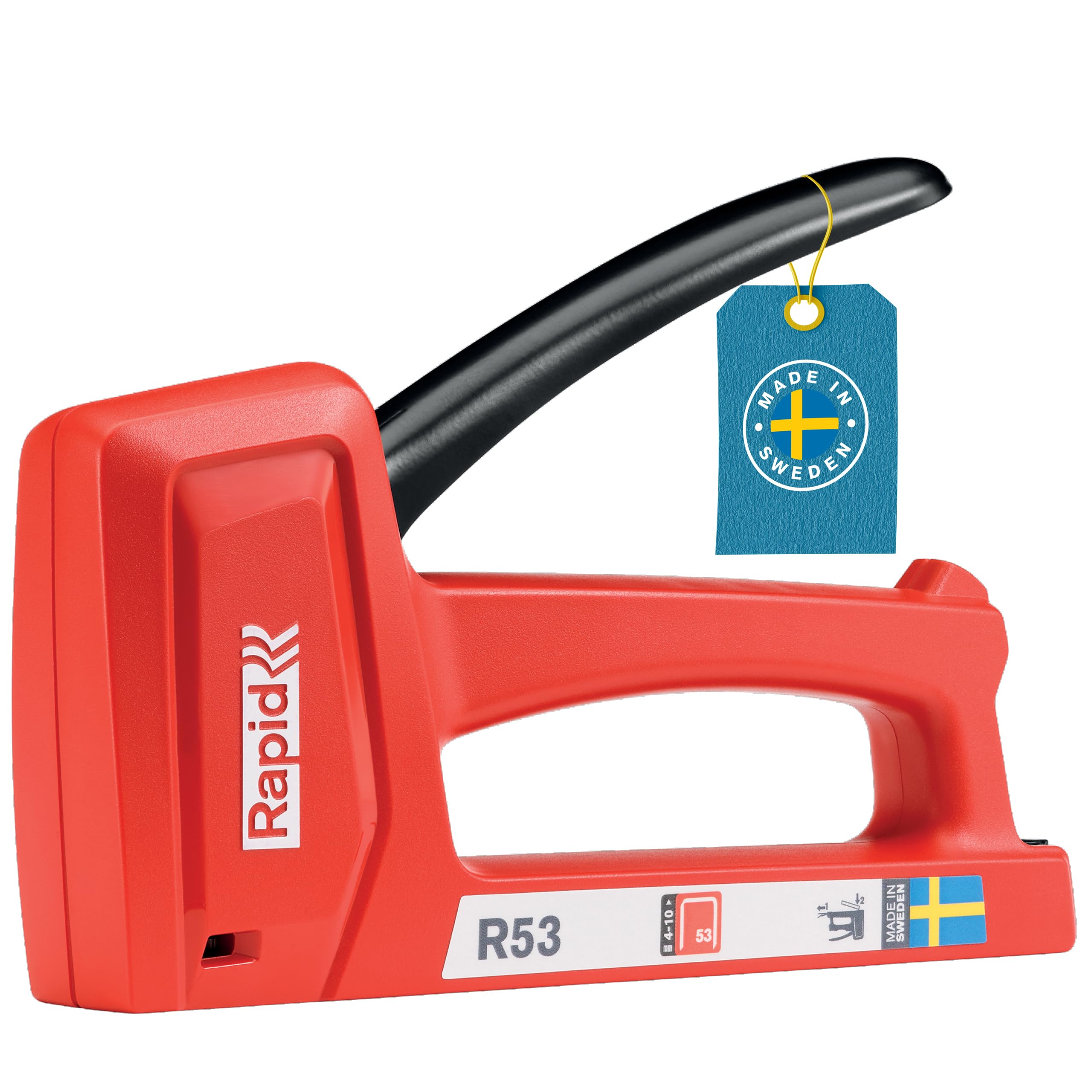 Rapid Light Duty Manual Staple Gun for Wood, Wall Stapler