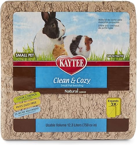 Miniatura 10 de Ropa de cama limpia y tierna para animal pequeño Kaytee, Natural