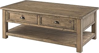 Martin Svensson Home Monterey Solid Wood Coffee Table, Reclaimed Natural