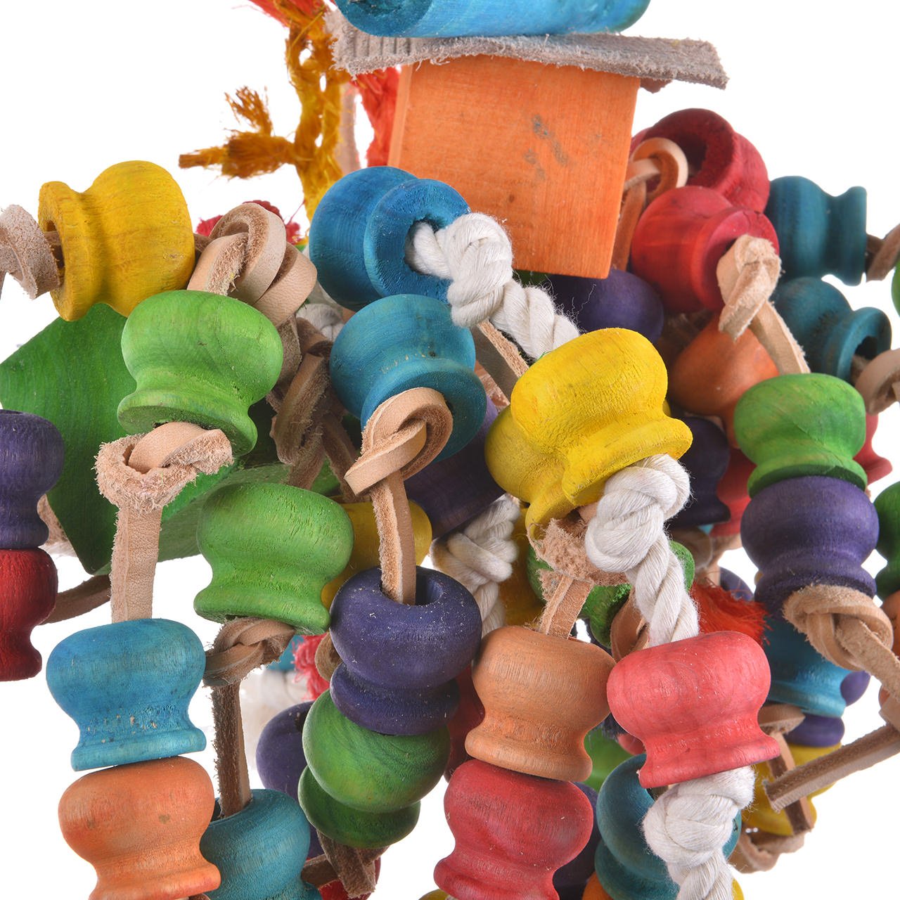 HappyBird | Papageienspielzeug Lots of Everything - ca. 27 x 23 x 67 cm