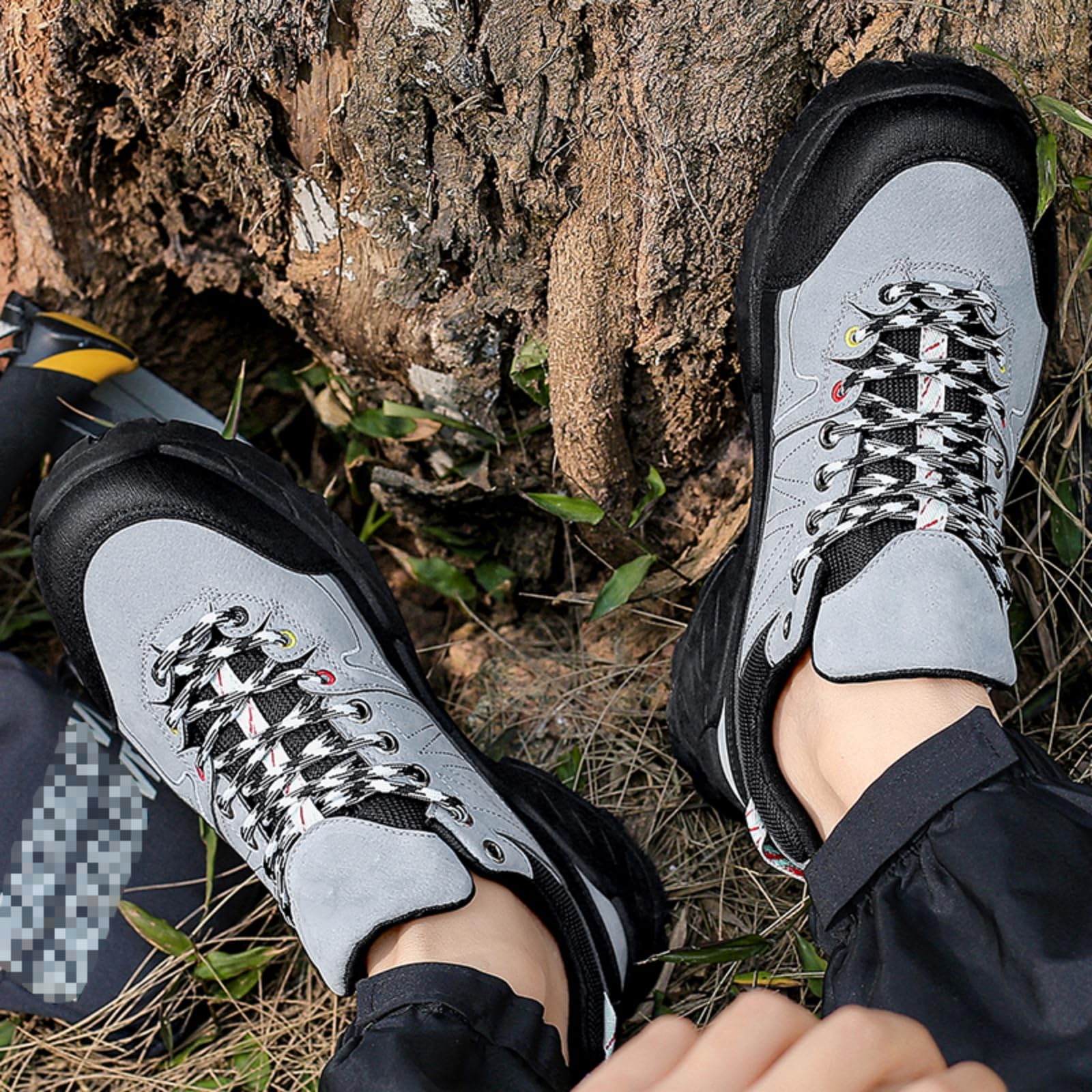 Męskie buty trekkingowe platformie wodoodporne buty trekkingowe