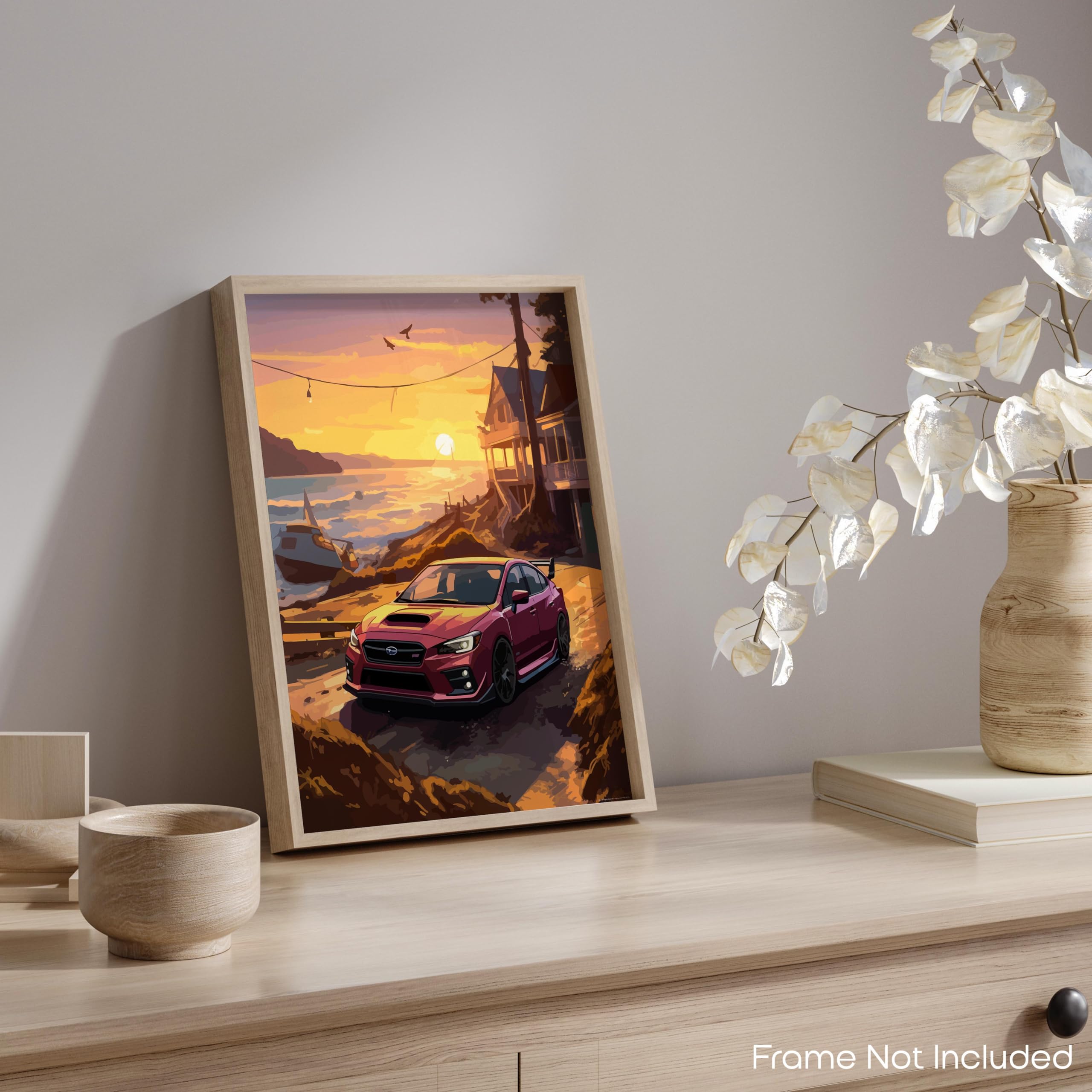 Amazon.com: Inspirational Wall Art Co. - Impact | Subaru WRX STI