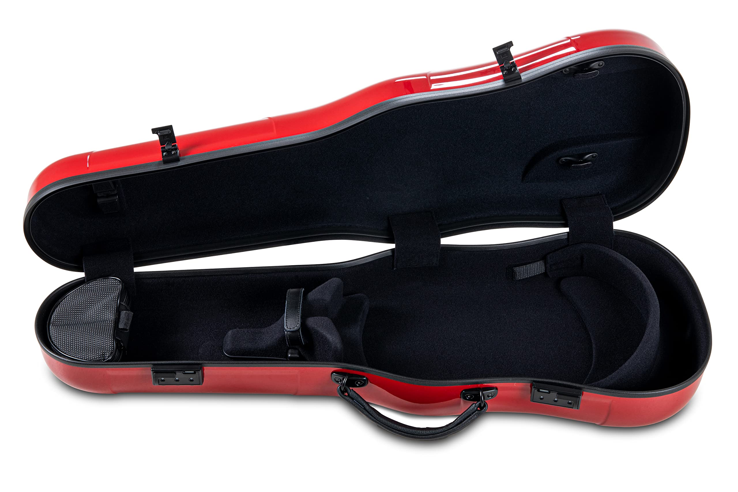 GEWA Custodia a forma di viola AIR 2.0 rosso lucido, Made in Germany