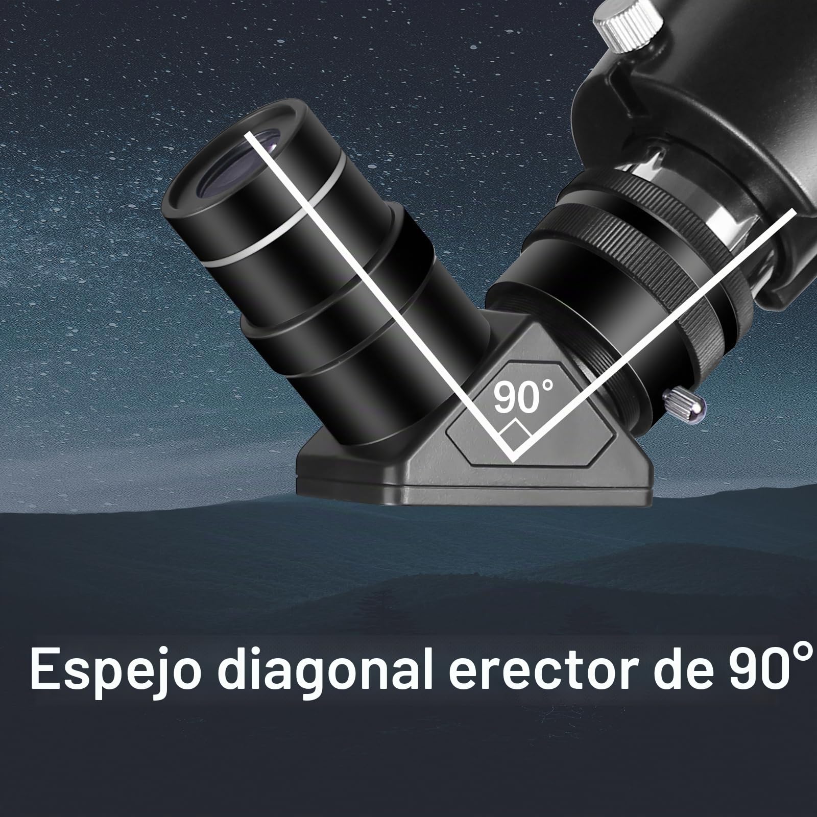 SOLOMARK Telescopio astronómicos para Adultos, profesionales de refracción 900 mm para niños y principiantes, telescopios de viaje portátiles compactos con paquetes