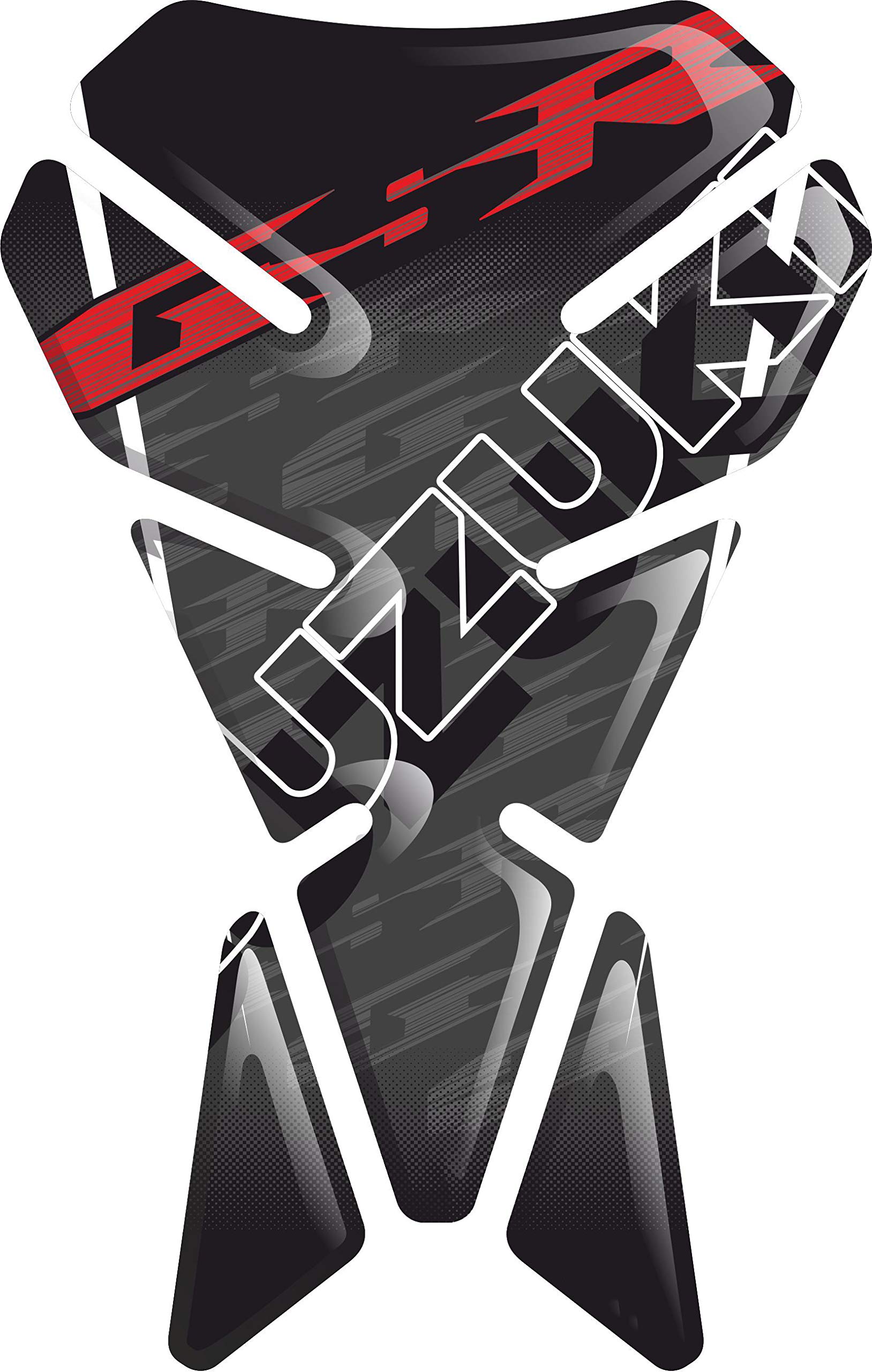 Protège-réservoir Autocollant, Tankpad, TankSCHUTZ, PROTECTION DE RESEVOIR, RÉSINÉ EFFET 3D Compatible Avec Suzuk.i GS GSX-R GSX GSF V2