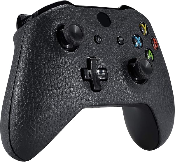eXtremeRate Carcasa para Xbox One X S Funda Delantera con Agarre Izquierdo Derecho Protectora de la Placa Cubierta Antideslizante Asa Mango para Xbox One S/X Mando-Model 1708(Azul Violeta) - 5
