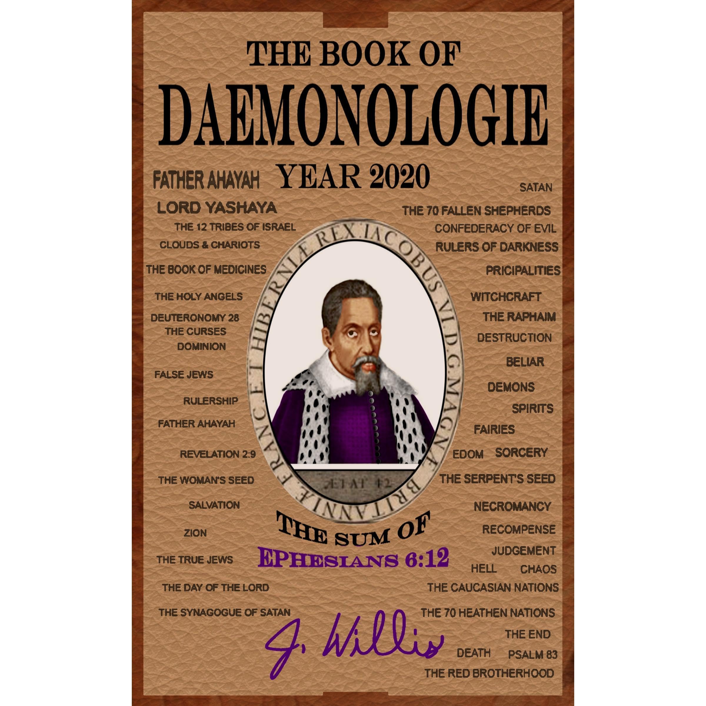 THE BOOK OF DAEMONOLOGIE YEAR 2020