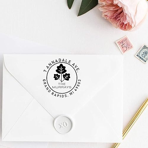 Miniatura 8 de Más de 10 diseños para elegir! - Sello de dirección personalizado – Sello personalizado – Monograma autoentintado de dirección de retorno de correo