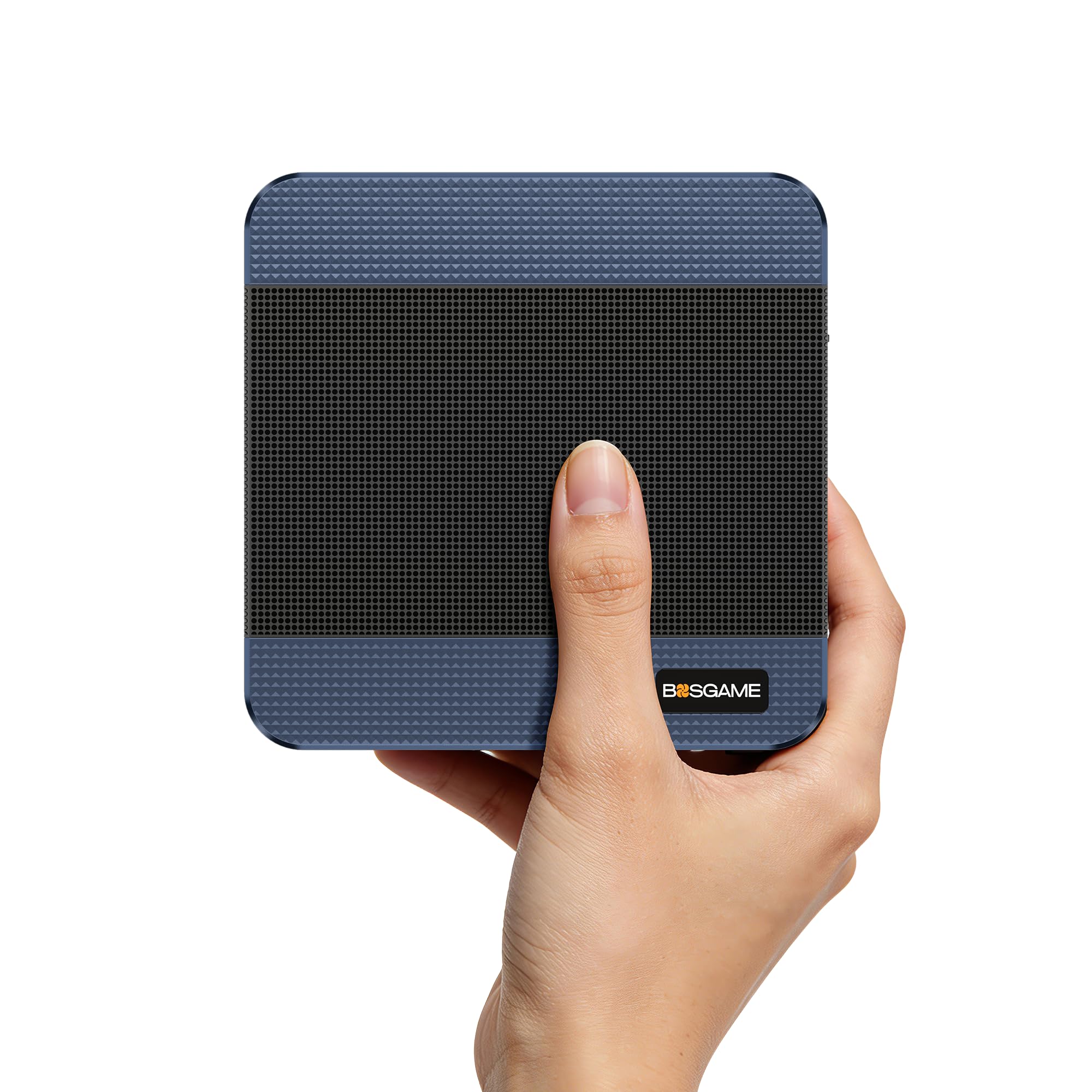 BOSGAME E4 Home-Office-Mini PC, Ryzen 5 3550H (Beats N150, up to 3.7 GHz), 16 GB DDR4 RAM 512 GB NVMe SSD, Mini Computer, 4K Triple Display, HDMI, USB-C, DP, Dual LAN, Wi-Fi 5, BT 5.0, Mini Desktop — view 11