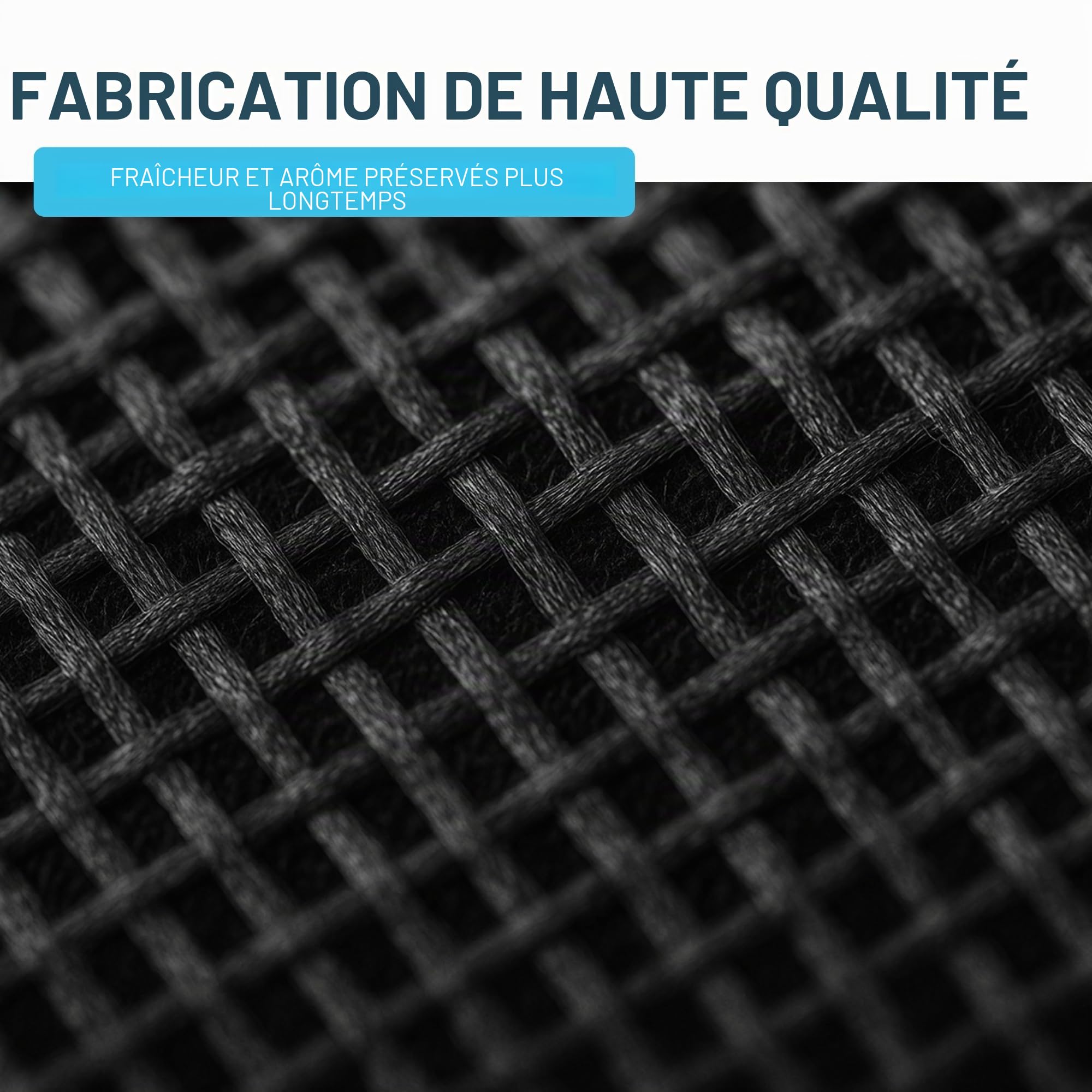 Lot de filtres compatibles avec les filtres Miele Active AirClean 7236280 / KKF-RF | Filtre à air pour réfrigérateur – Filtre à charbon actif Filtre anti-odeurs Air Clean