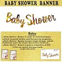 Party Propz Baby Shower Decorations Items - 26 Pcs Mom To Be Decoration Items Set with Baby Shower Banner, Balloons and Lights, Maternity Props for Photoshoot (Cardstock, Latex) gallery image