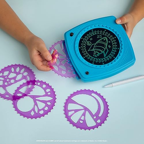Miniatura 4 de Spirograph Doodle Pad - Artes y manualidades, arte para rascar, tableta de escritura LCD para niños, juguetes para niños, suministros de arte, kit